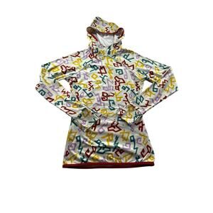 Janji Hoodie Womens Size Small Run for Bolivia Printed Pullover Long Sleeve